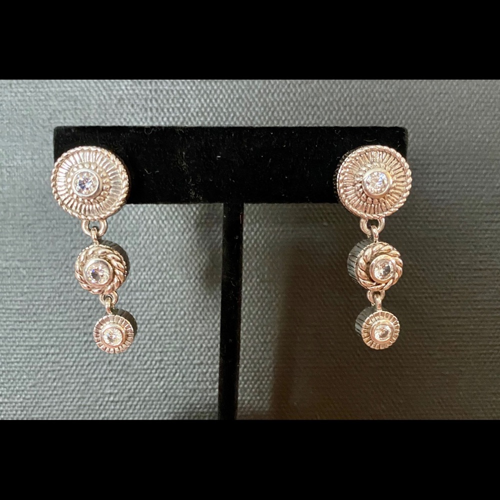 Judith Ripka earrings - Picture 2 of 6